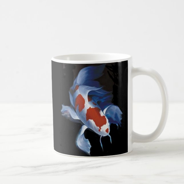 Caneca de café poderosa de Koi (Direita)