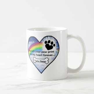 Caneca De Café Poema da simpatia do impressão da pata