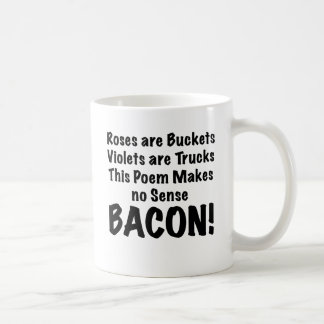Caneca De Café Poema do bacon