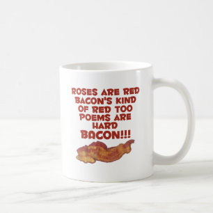 Caneca De Café Poema do bacon