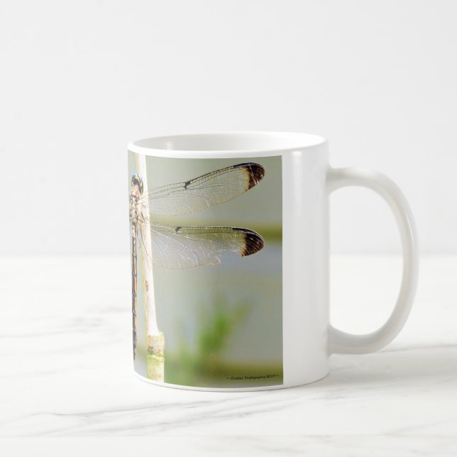 Caneca De Café Poema & foto originais (Direita)