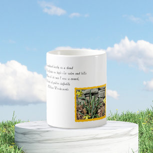 Caneca De Café Poesia Daffodil