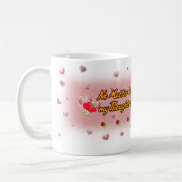 Caneca De Café Poesia e bolhas em cerâmica branca