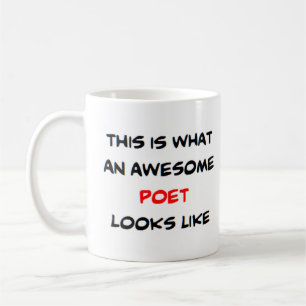 Caneca De Café poeta, incrível