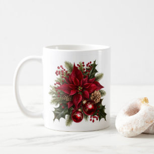 Caneca De Café Poinsettia Café Mug