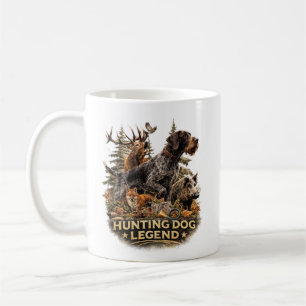 Caneca De Café Pointer Alemão de Cabelo Cabeludo