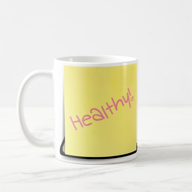 Caneca De Café Poison - Healthy Girly (left) (Esquerda)