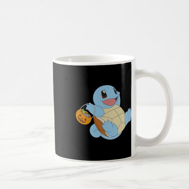 Caneca De Café Pokémon Halloween Esquadrão Com Seu Truque Ou Trat (Direita)
