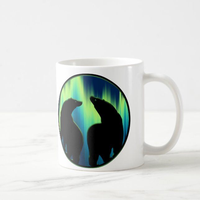 Caneca De Café Polar Bear Bear Torre (Direita)