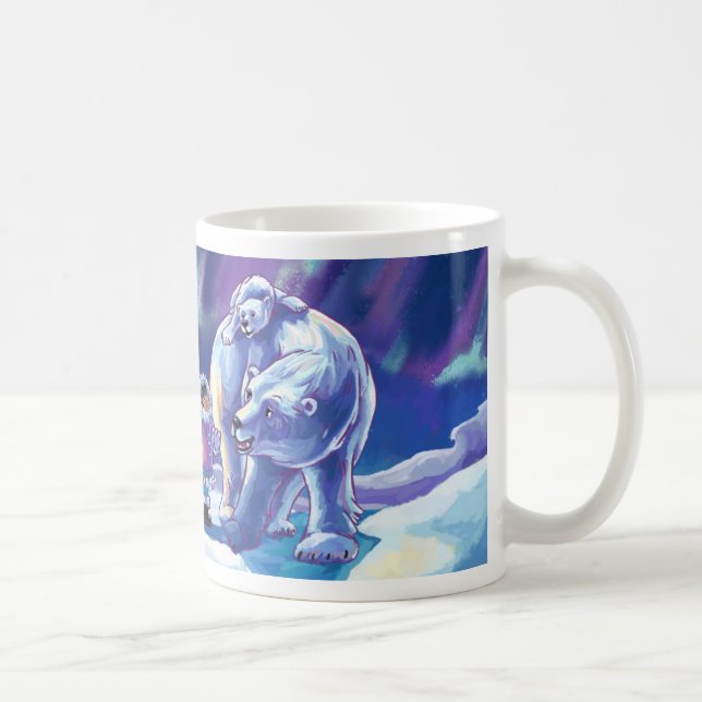 Caneca De Café Polar Pals (Direita)