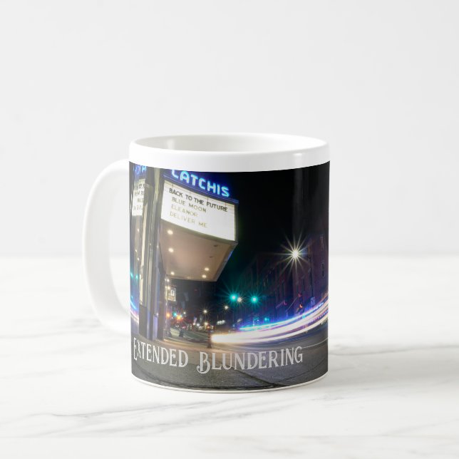 Caneca De Café Police Long Exposure Mug (Frente Esquerda)