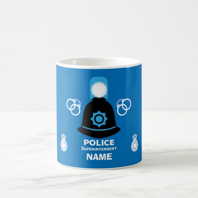 Caneca De Café Polícia Britânica Superintendente de Café Mug (Centro)