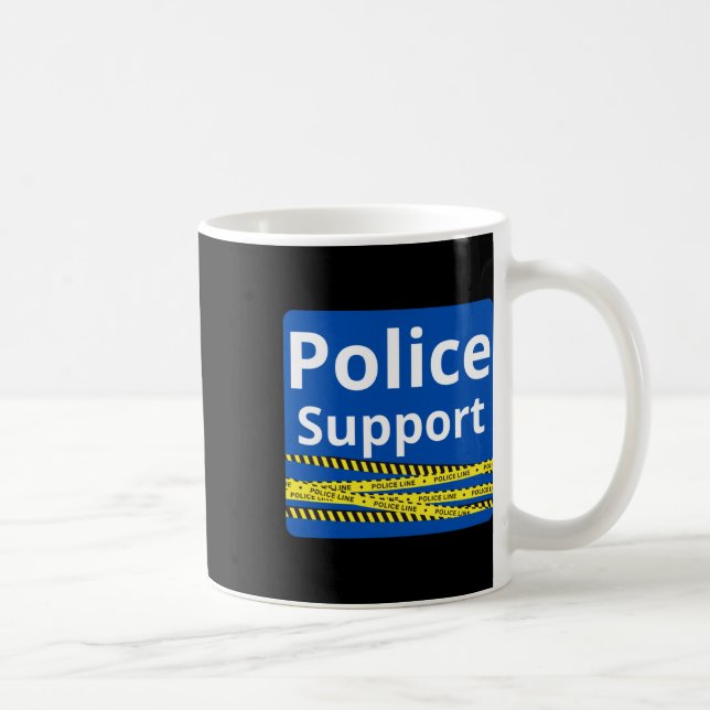 Caneca De Café Polícia de Apoio (Direita)