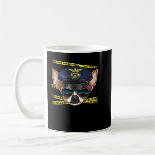 Caneca De Café Polícia de Chihuahua Cão Chihuahua K9 Cão Lover 18