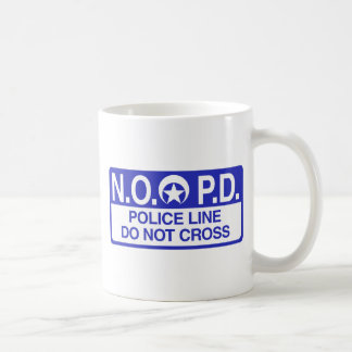 Caneca De Café Polícia de Nova Orleães