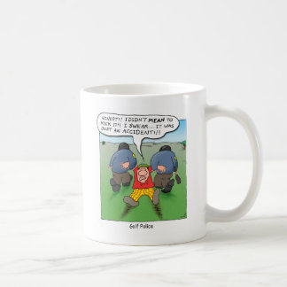 Caneca De Café Polícia do golfe