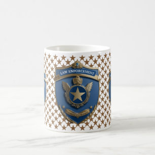 Caneca De Café Polícia Vice-Xerife Departamento de Polícia