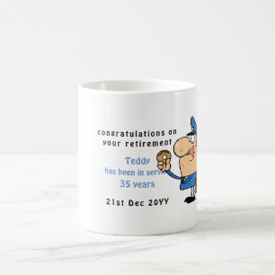 Caneca De Café Policiais Engraçados Retirem Mug Personalizados