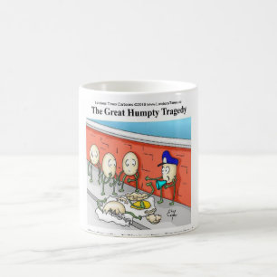 Caneca De Café Policial Humpty Dumpty Investigando Presentes Engr