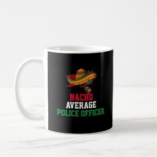 Caneca De Café Policial Média Nacho Mug