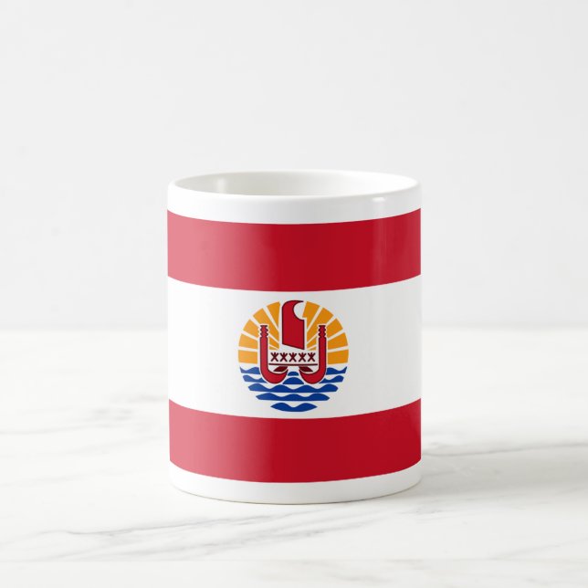Caneca De Café Polinésia francesa (Centro)