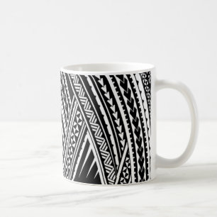 Caneca De Café Polinésia Havaiana Tribal Samoan Coffee Koko Mug