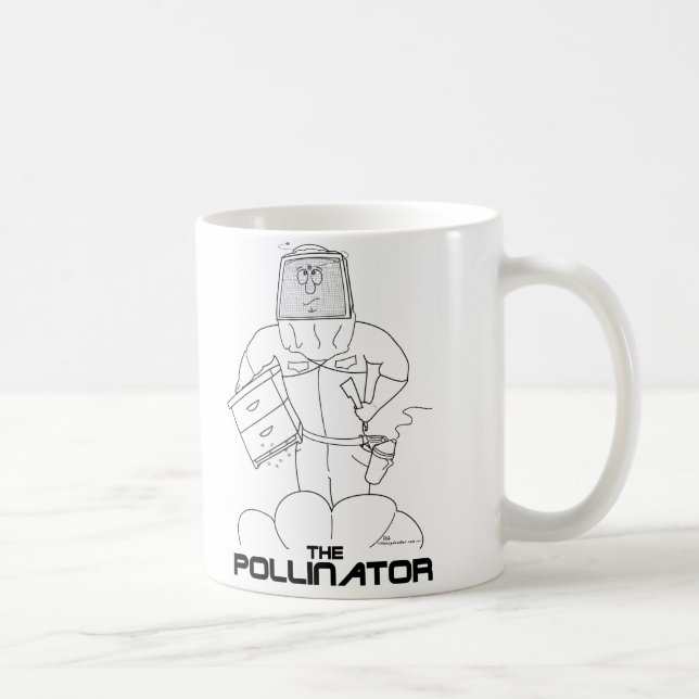 Caneca De Café Polinizador - Mug (Direita)