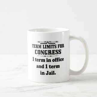 Caneca De Café Política: Limites de mandato para o congresso