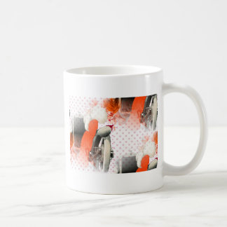 Caneca De Café polkadots flapper