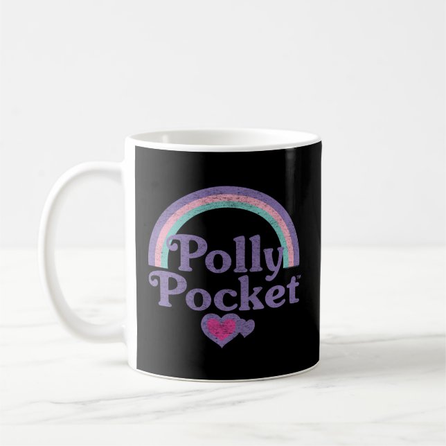 Caneca De Café Polly Pocket Rainbows (Esquerda)