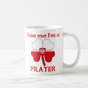 Caneca De Café Polonêis personalizados beijam-me que eu sou
