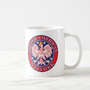 Caneca De Café polonês americano Dziadek