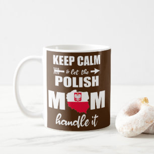 Caneca De Café Polonesa Mãe Presente PREZENT DLA POLSKIEJ MAMY