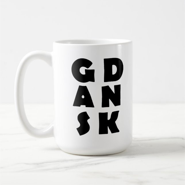 Caneca De Café Polônia de Gdansk (Esquerda)