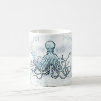 Caneca De Café Polvo azul praia cerâmica do chá do café da caneca