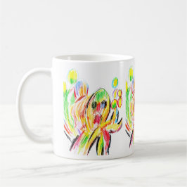 Caneca De Café Polvo colorido 