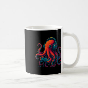 Caneca De Café Polvo De Jogos Com Fones De Ouvido Vídeos Engraçad