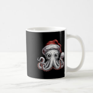 Caneca De Café Polvo De Natal Engraçado Com Papai Noel Para Octop