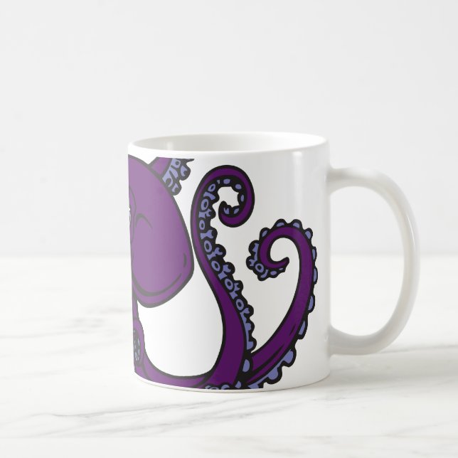 Caneca De Café Polvo roxo escuro (Direita)