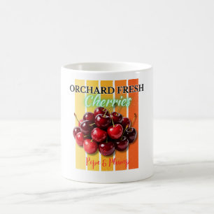 Caneca De Café Pomar Cerejas Frescas - Ripe e Bomba