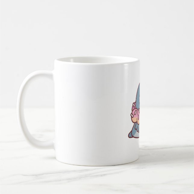 Caneca De Café Pombo Chubby Bonito Com Pescoço De Rosquinha Engra (Esquerda)