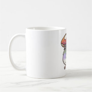 Caneca De Café Pombo de cogumelos