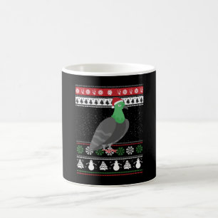 Caneca De Café Pombo - Pombo de Natal Feio Natal