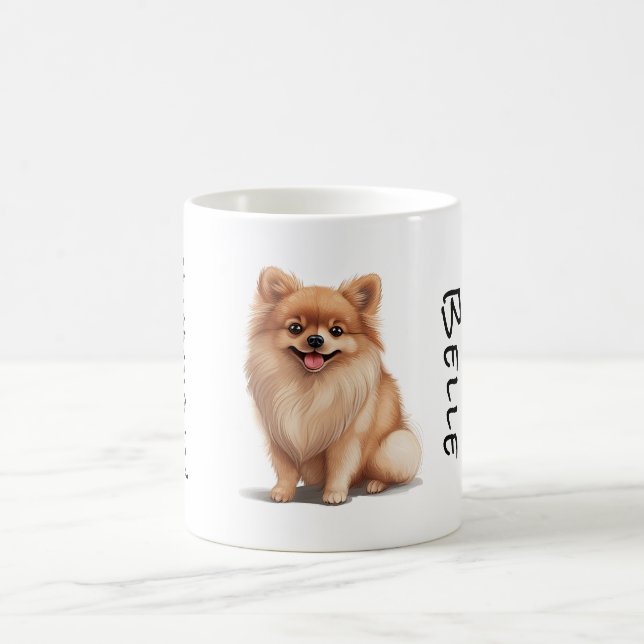 Caneca De Café Pomerânia Mug (Centro)