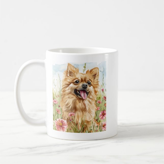Caneca De Café  Pomeranian Mug (Esquerda)