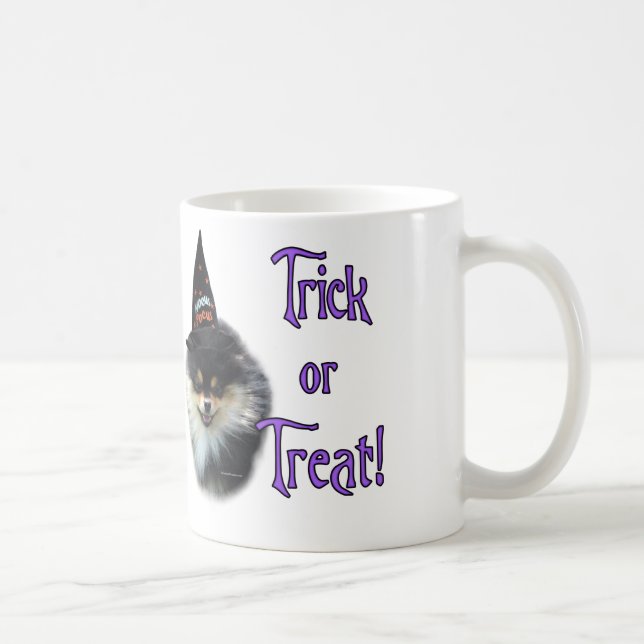 Caneca De Café PomeraniaTrick (Direita)