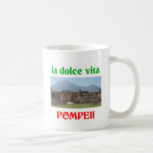 Caneca De Café Pompeii Italia