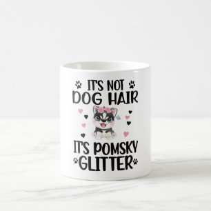 Caneca De Café Pomsky Dog Lover Pomsky Proprietário Pomsky Pai M