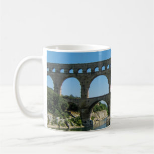 Caneca De Café Pont du Gard, França - Clássica Mug