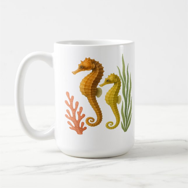 Caneca De Café Pontas Enrelaçadas (Esquerda)